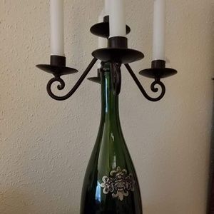 Love green candle stick